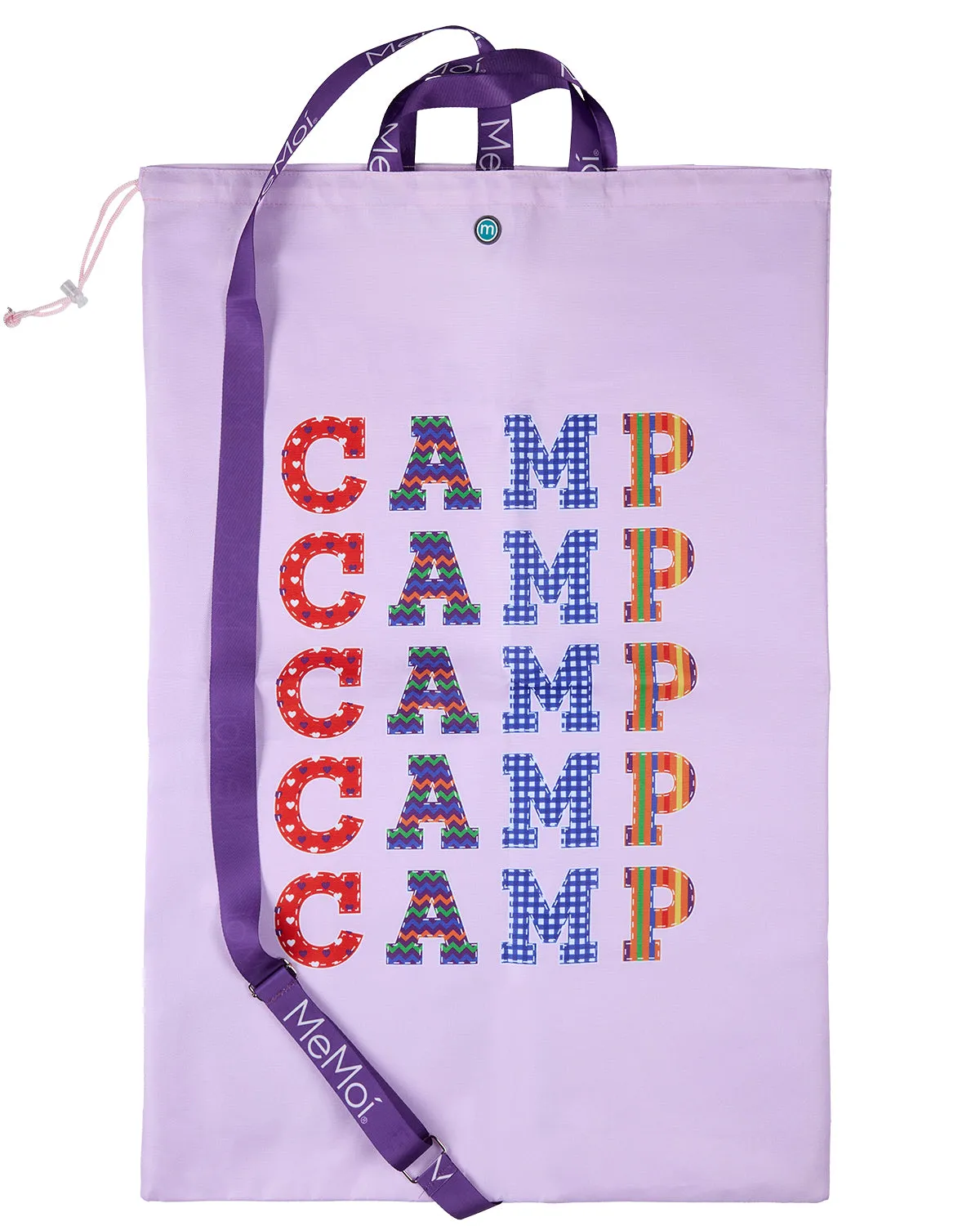 Camp Camp Camp Laundry Wash Bag with Shoulder Strap sold by MeMoi product image thumbnail 3