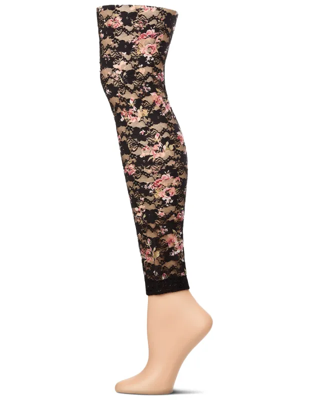 Women's Luxe Floral Lace Leggings sold by MeMoi