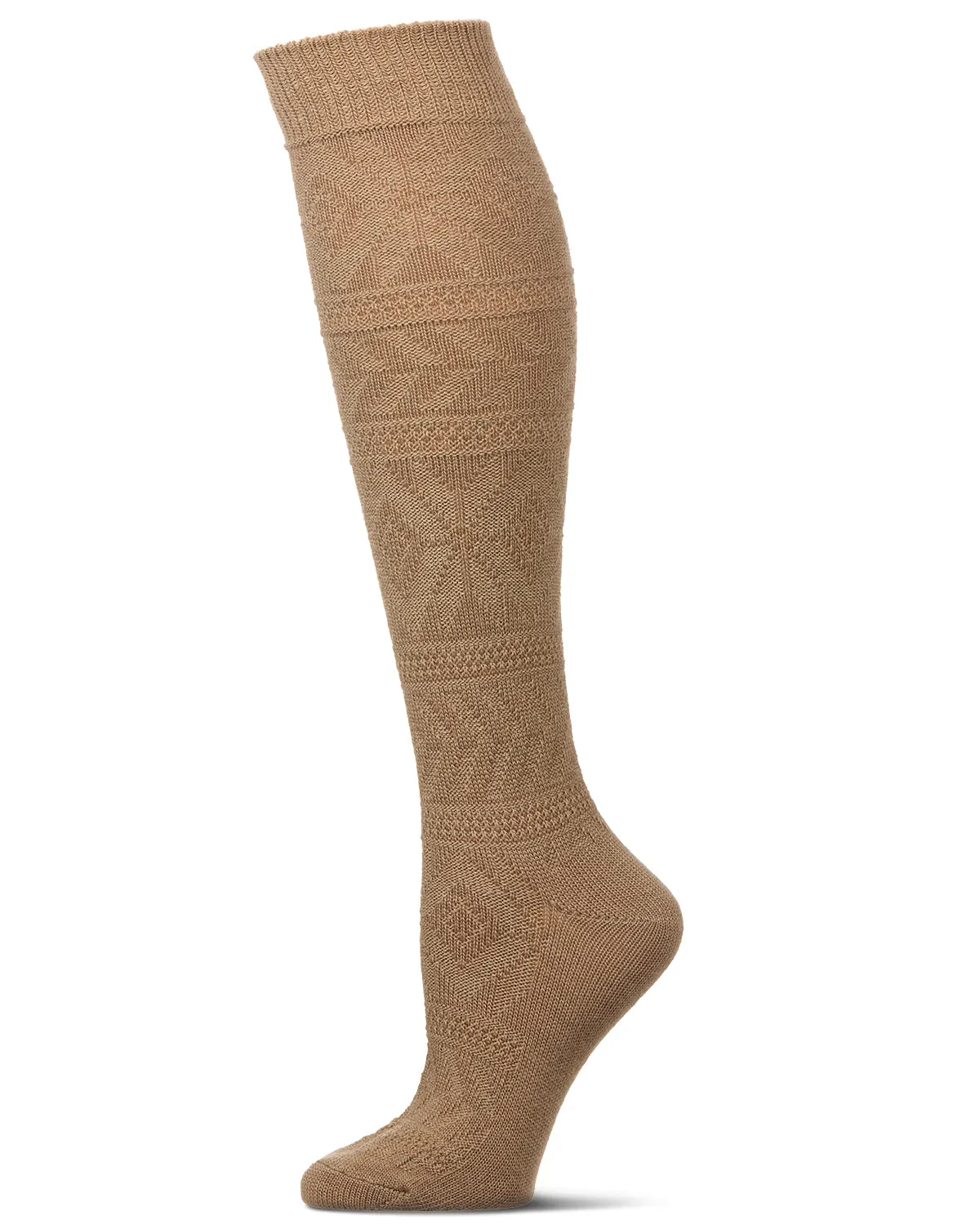 Women's Cozy Textured "Winter Wonderland" Knee Sock sold by MeMoi