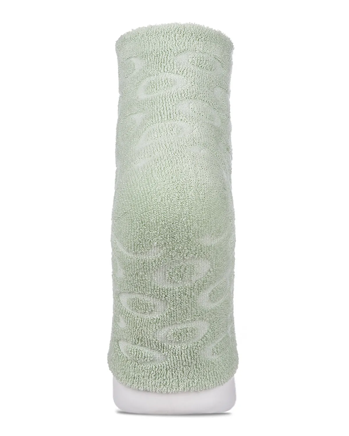 Women's Dot-Patterned Cotton Blend Gel-Lined Mint Scented Pedicure Sock sold by MeMoi product image thumbnail 5
