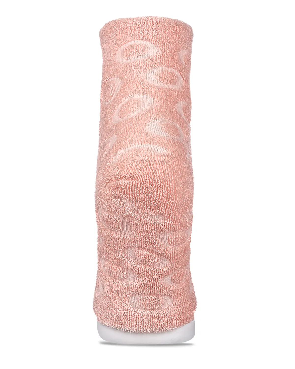 Women's Dot-Patterned Cotton Blend Gel-Lined Mint Scented Pedicure Sock sold by MeMoi product image thumbnail 4