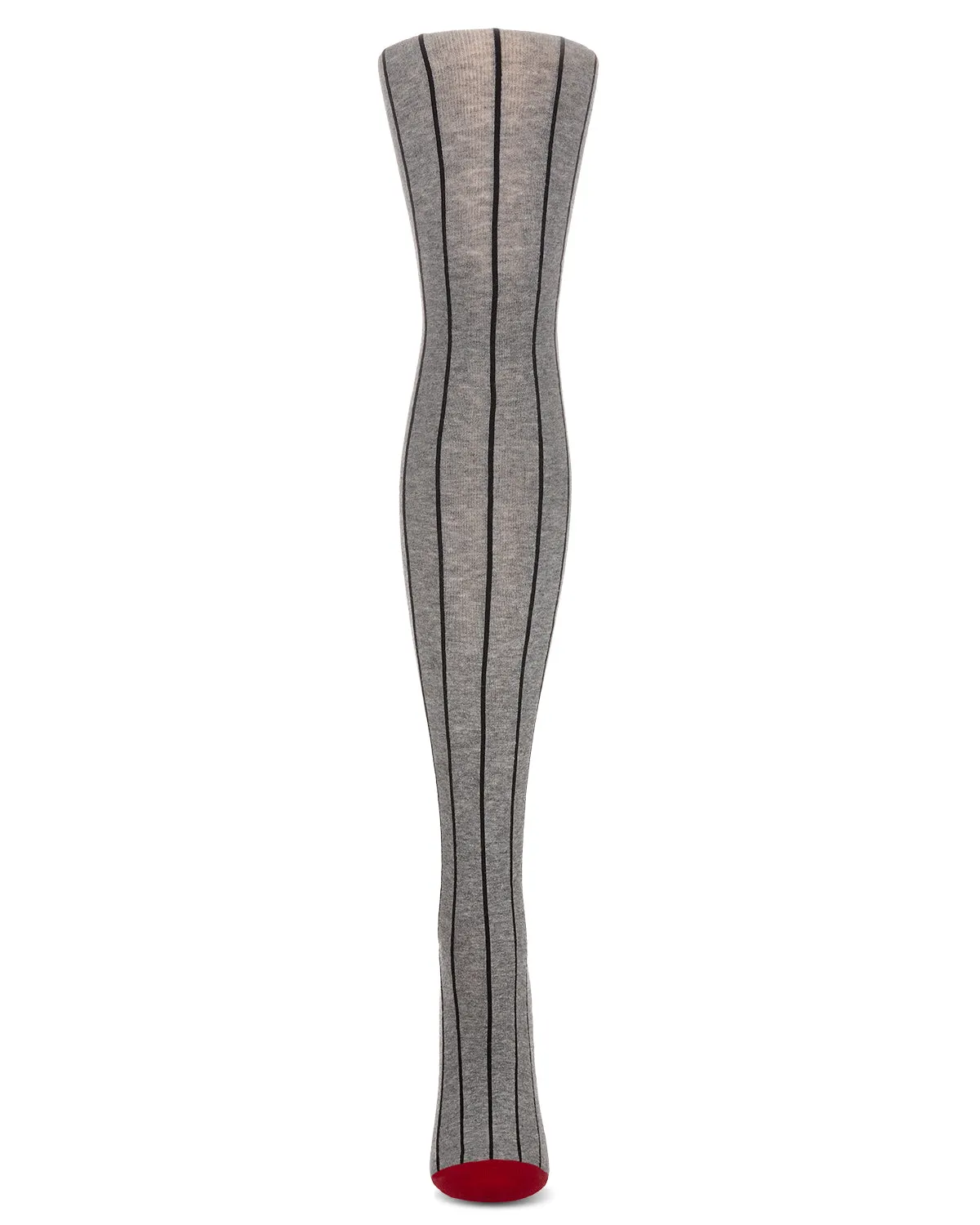 Women's Cozy Cotton Blend "Hot Pinstripe" Sweater Tights sold by MeMoi product image thumbnail 3