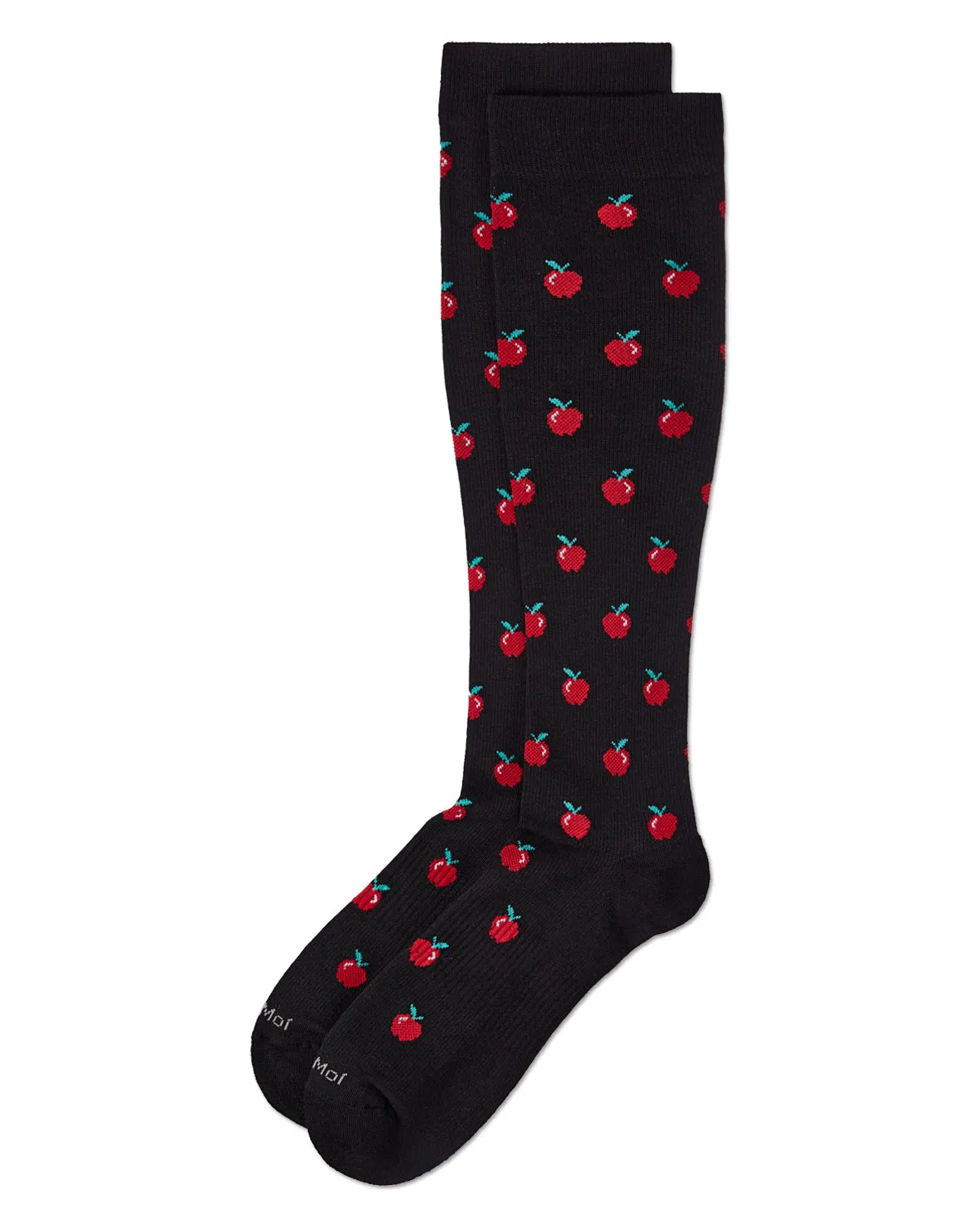 Women's Apples 8-15 mmhm Graduated Bamboo Compression Socks sold by MeMoi product image thumbnail 3