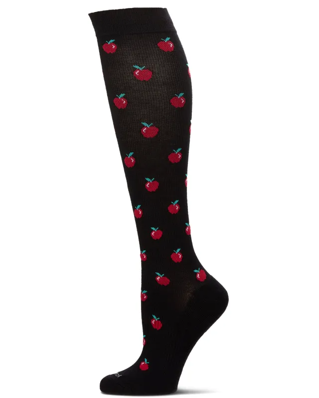 Apples 8-15 mmhm Graduated Bamboo Compression Socks sold by MeMoi
