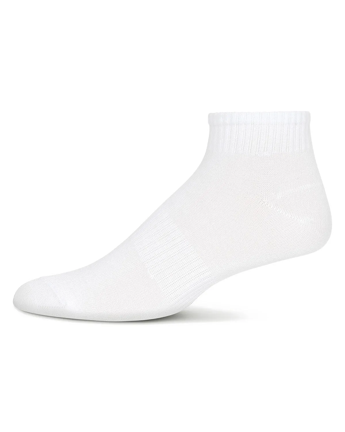 10 Pair Women's Ribbed Solid Color Quarter Socks sold by MeMoi product image thumbnail 4