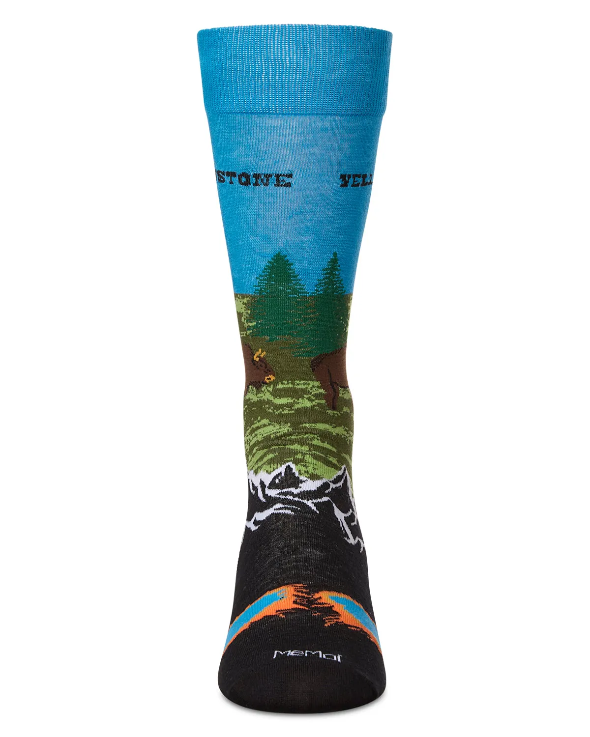 Men's Yellowstone Rayon From Bamboo Crew Socks sold by MeMoi product image thumbnail 2