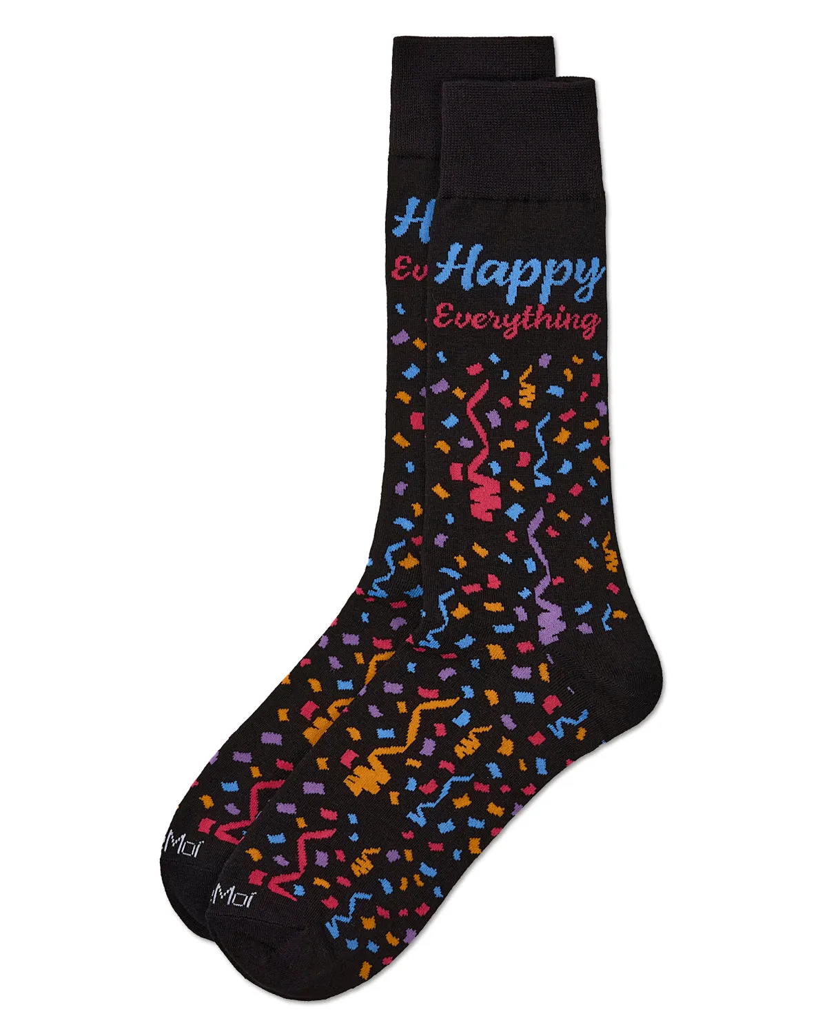 Men's Happy Everything Rayon From Bamboo Crew Socks sold by MeMoi product image thumbnail 3