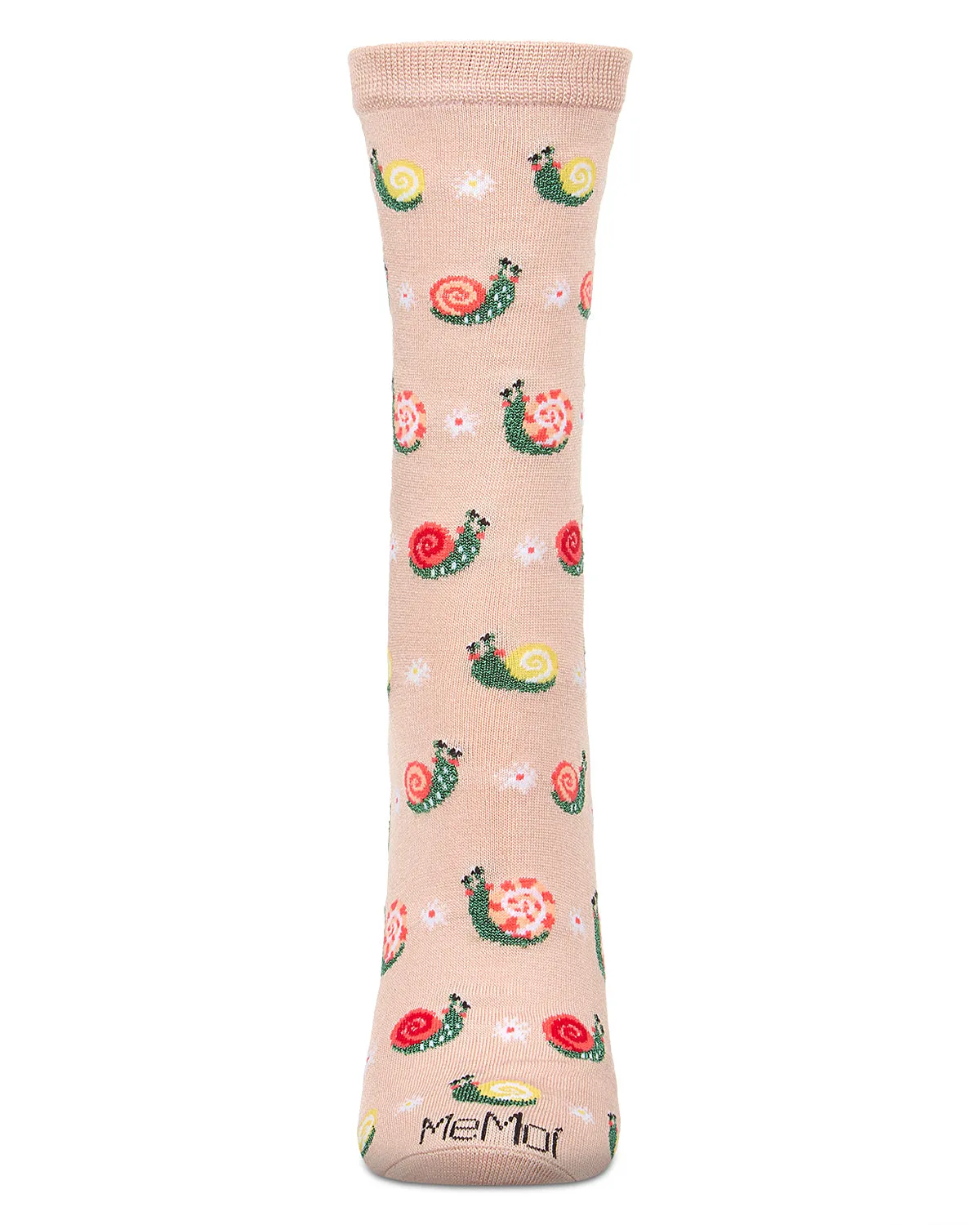 Women's Snails Rayon From Bamboo Crew Socks sold by MeMoi product image thumbnail 3