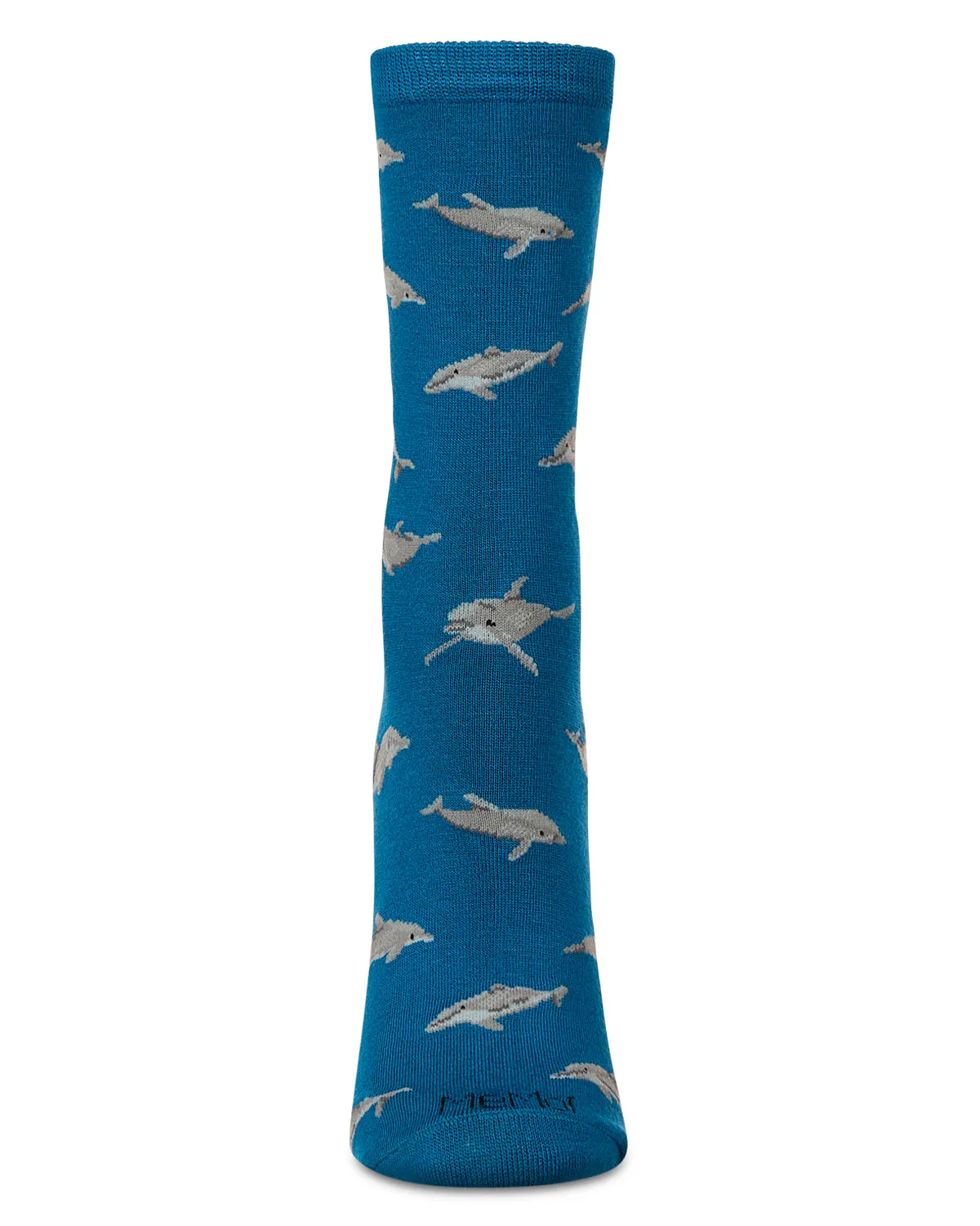 Women's Dolphins Rayon from Bamboo Crew Socks sold by MeMoi product image thumbnail 2
