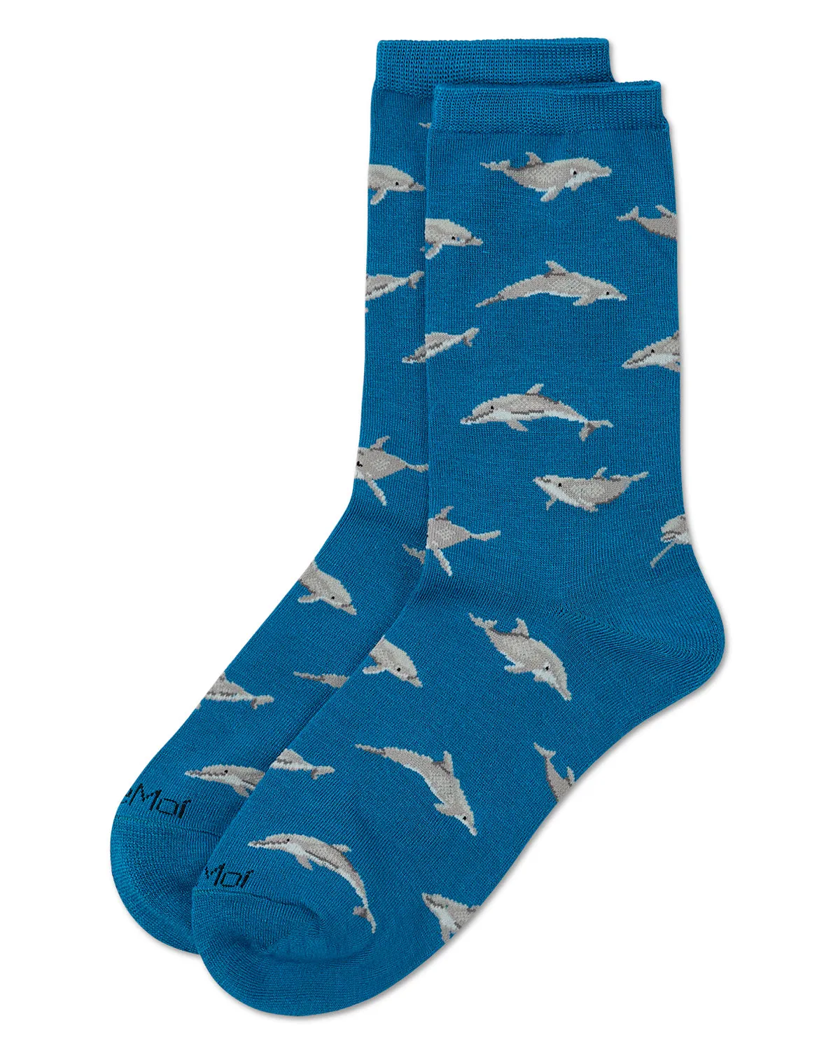 Women's Dolphins Rayon from Bamboo Crew Socks sold by MeMoi product image thumbnail 3