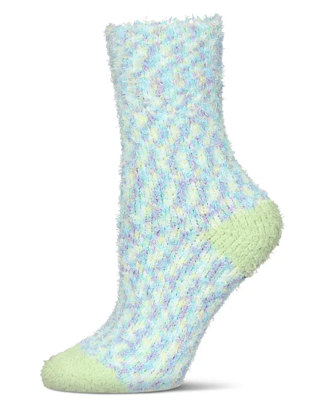 Women's 2 Pair Pack Tipped Cozy Crew Socks sold by MeMoi
