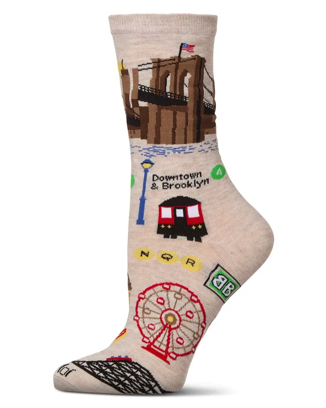 Women's Brooklyn Rayon from Bamboo Crew Socks sold by MeMoi