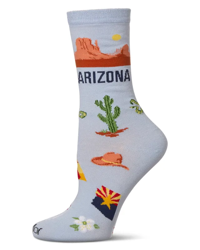 Women's Arizona Rayon from Bamboo Crew Socks sold by MeMoi