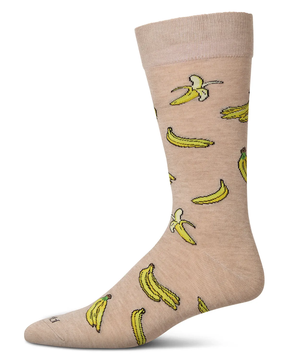 Men's Bananas Rayon From Bamboo Crew Socks sold by MeMoi