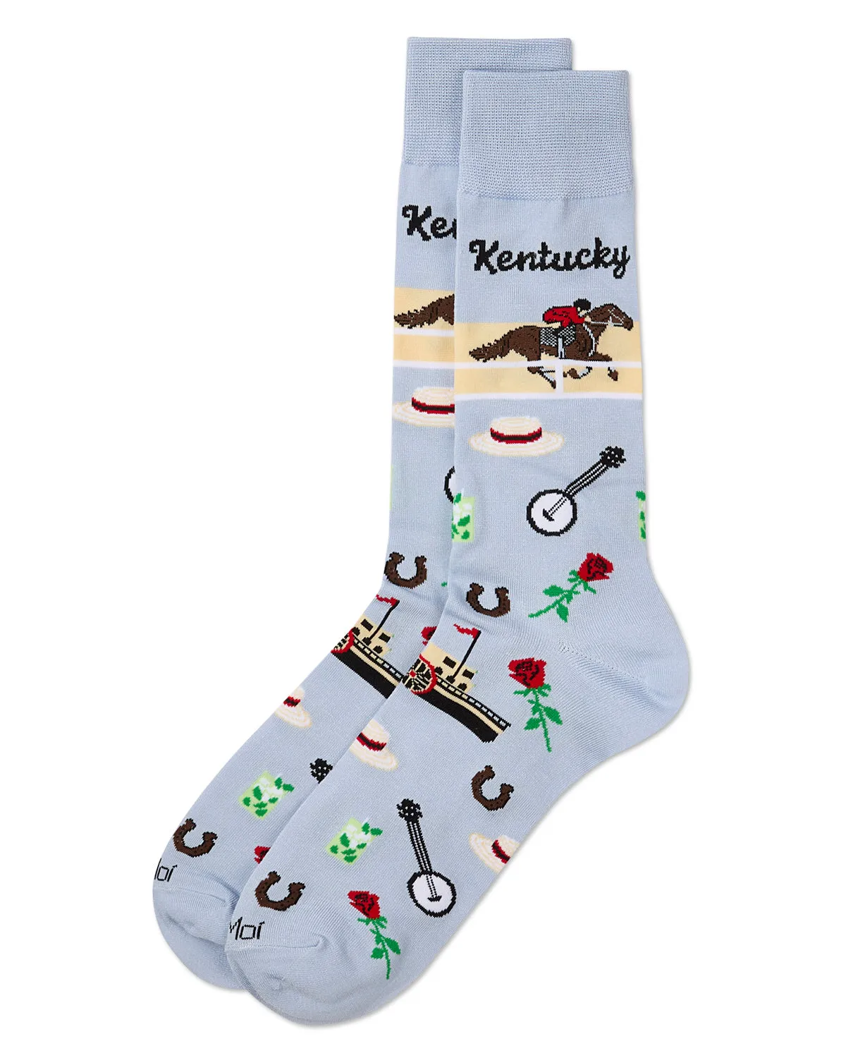 Men's Kentucky Rayon From Bamboo Crew Socks sold by MeMoi product image thumbnail 3