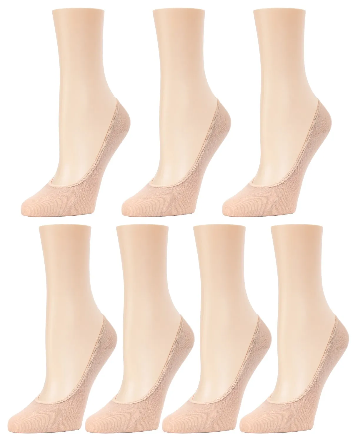 Fine Gauge Cotton Blend Seamless Liner 7 Pack sold by MeMoi