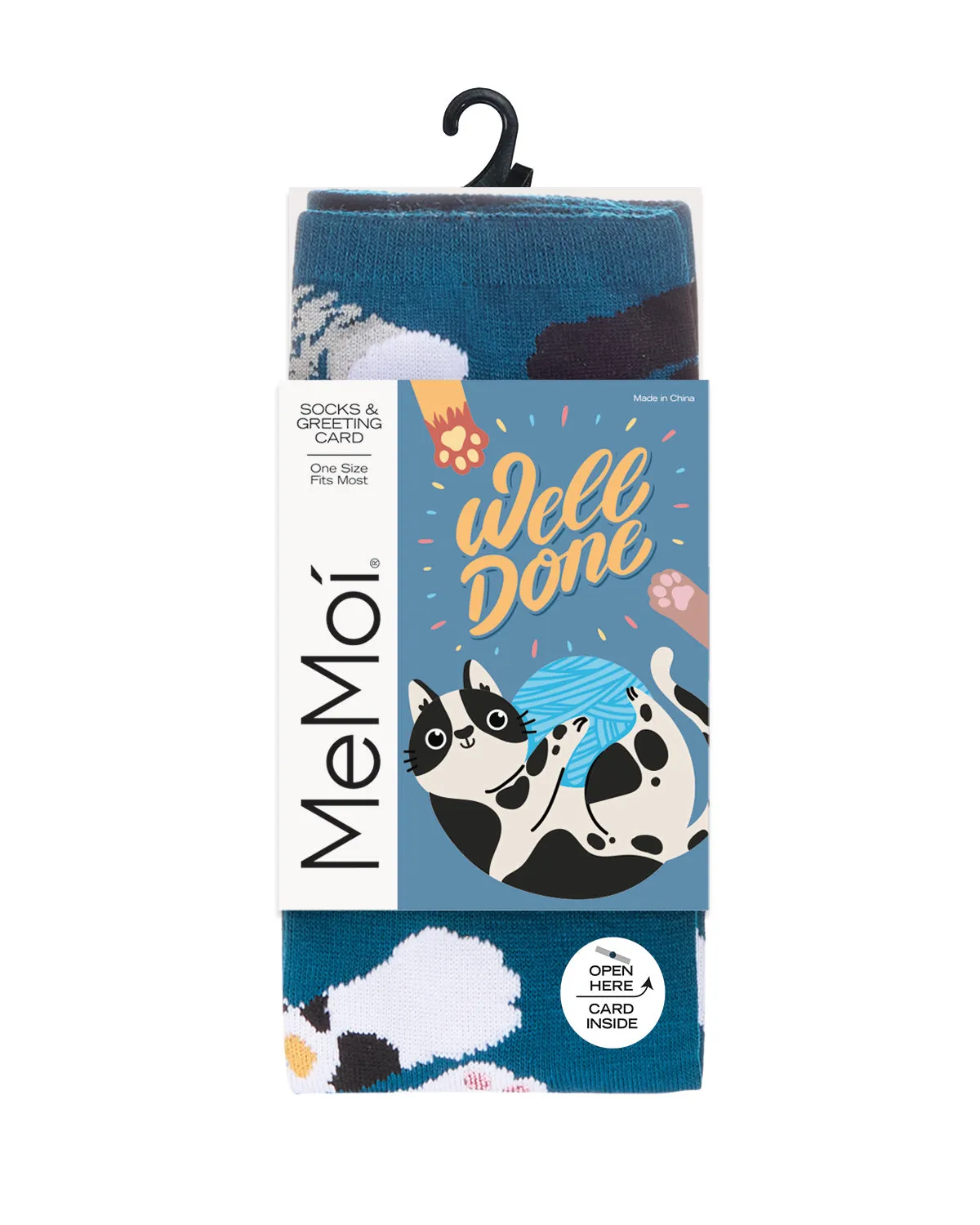 Round Of Appaws Greeting Card Crew Socks sold by MeMoi