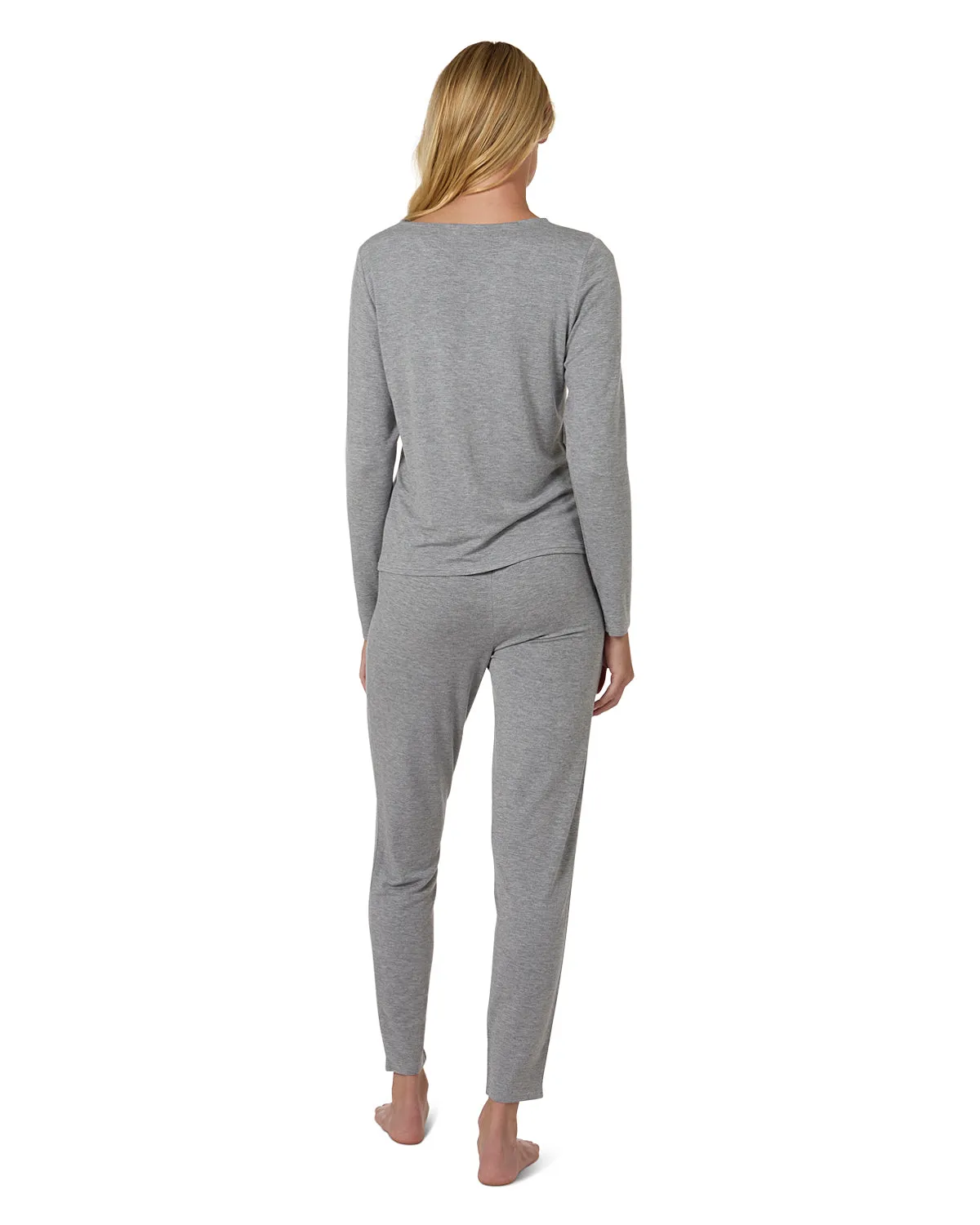 Women's Lace Trim Top Pajama Pants Set sold by MeMoi product image thumbnail 4