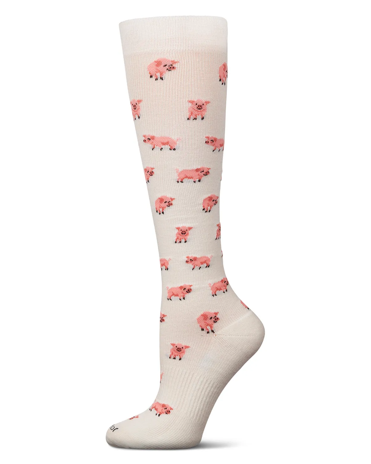 Pigs Cotton Blend 15-20 mmHg Graduated Compression Socks sold by MeMoi