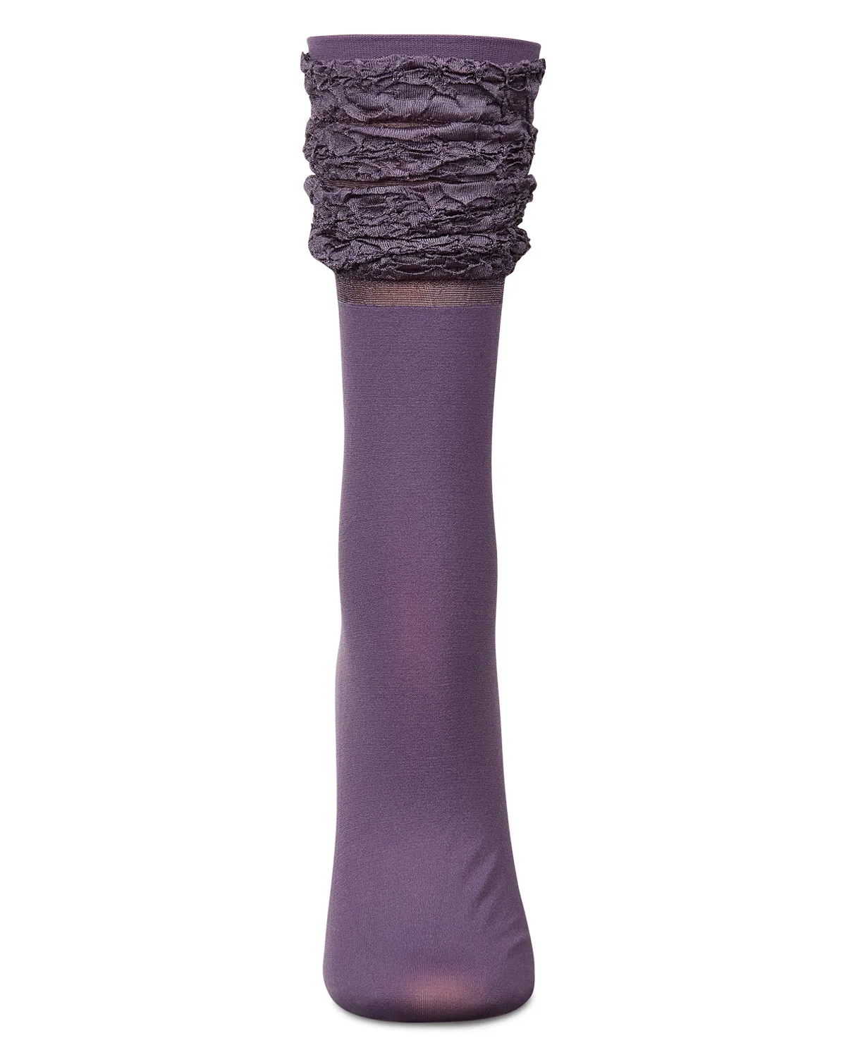 Women's Scrunchy Ruffle Anklet Socks sold by MeMoi product image thumbnail 3