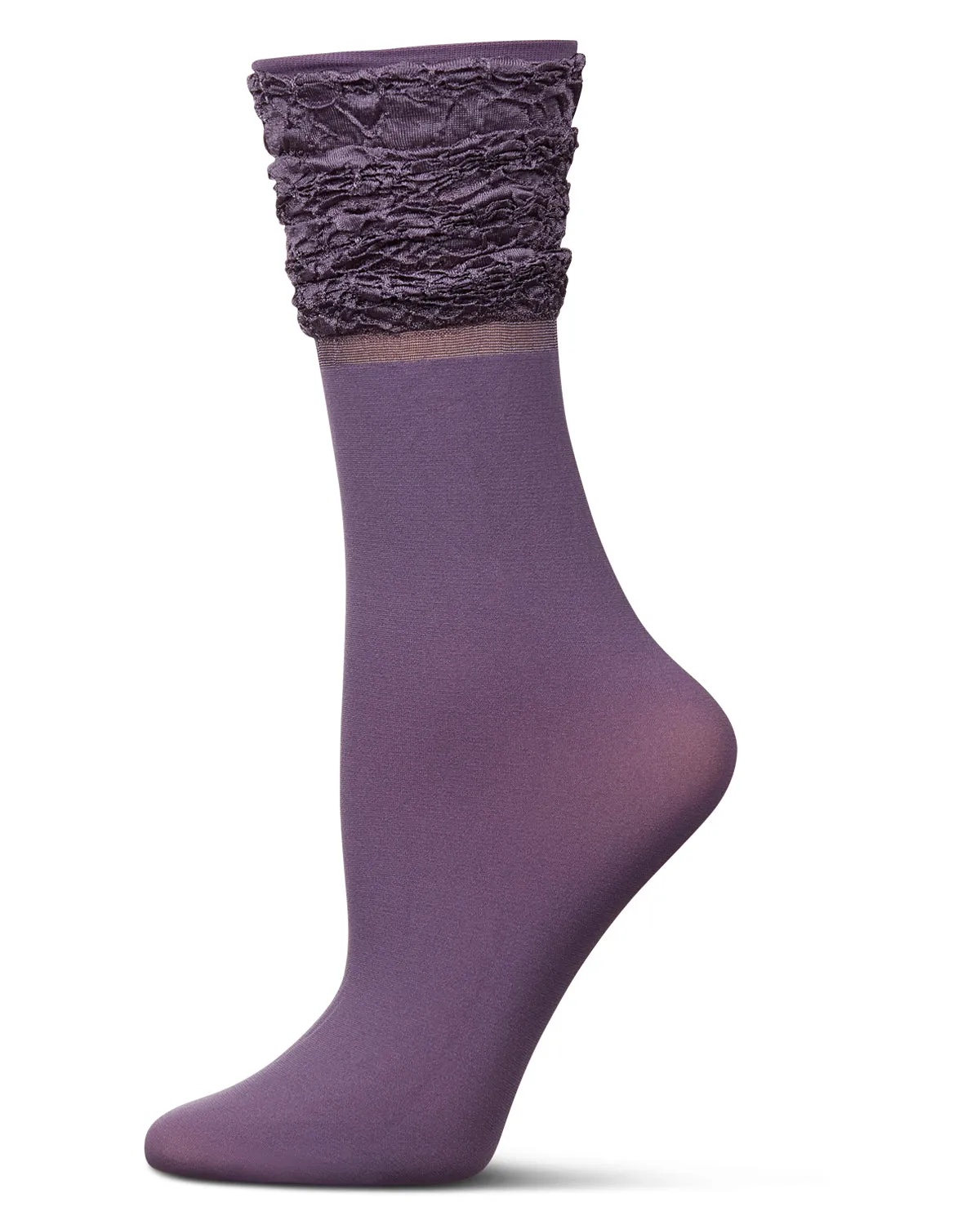 Women's Scrunchy Ruffle Anklet Socks sold by MeMoi