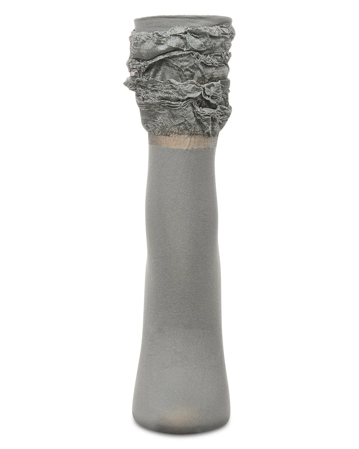 Women's Scrunchy Ruffle Anklet Socks sold by MeMoi product image thumbnail 4