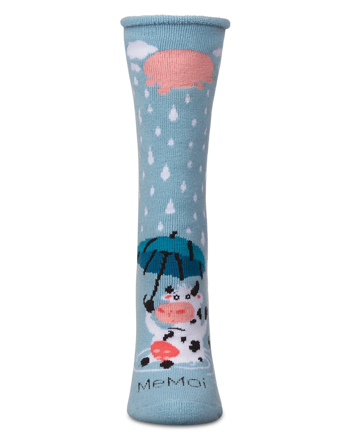 Udder The Weather Greeting Card Socks sold by MeMoi