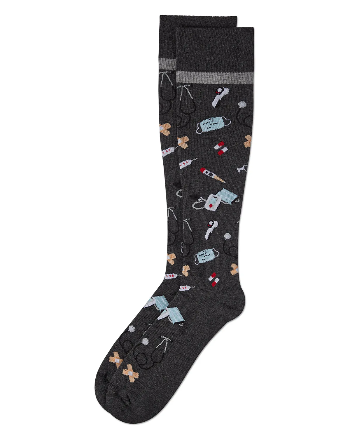 Medical Supplies 8-15 mmHg Graduated Cotton Compression Socks sold by MeMoi product image thumbnail 3