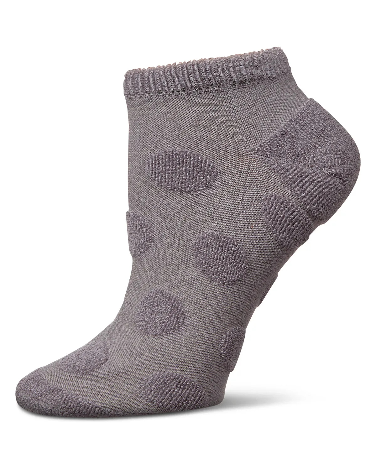 Women's Terry Dot Low Cut Socks sold by MeMoi product image thumbnail 2