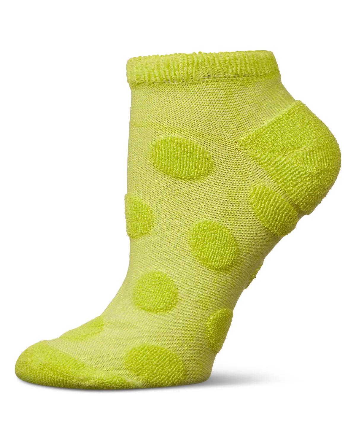 Women's Terry Dot Low Cut Socks sold by MeMoi product image thumbnail 5