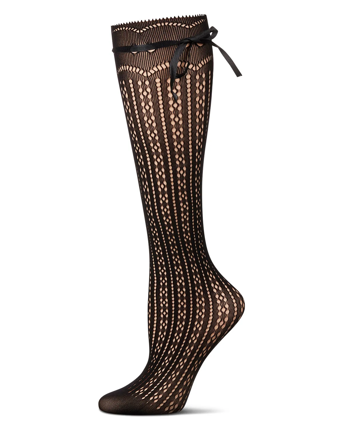 Women's Bowtastic Knee High Socks sold by MeMoi product image thumbnail 2