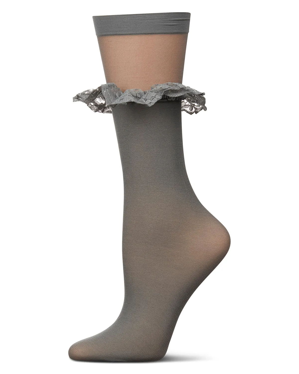 Women's Ruffleina Anklet Socks sold by MeMoi product image thumbnail 2