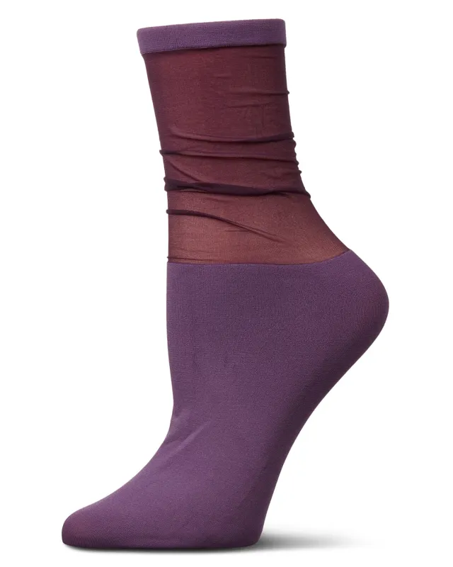 Women's Sheer Top Anklet Socks sold by MeMoi