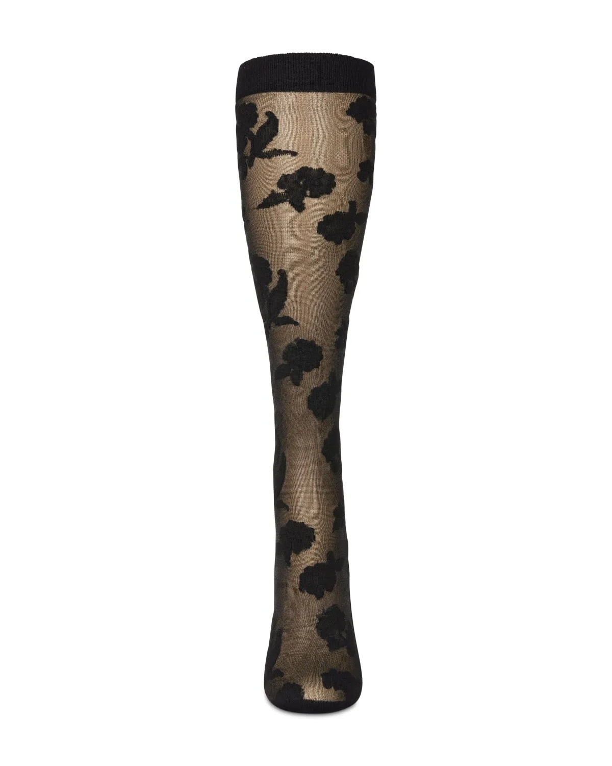 Women's Floral Fantasy Sheer Knee High Socks sold by MeMoi product image thumbnail 3
