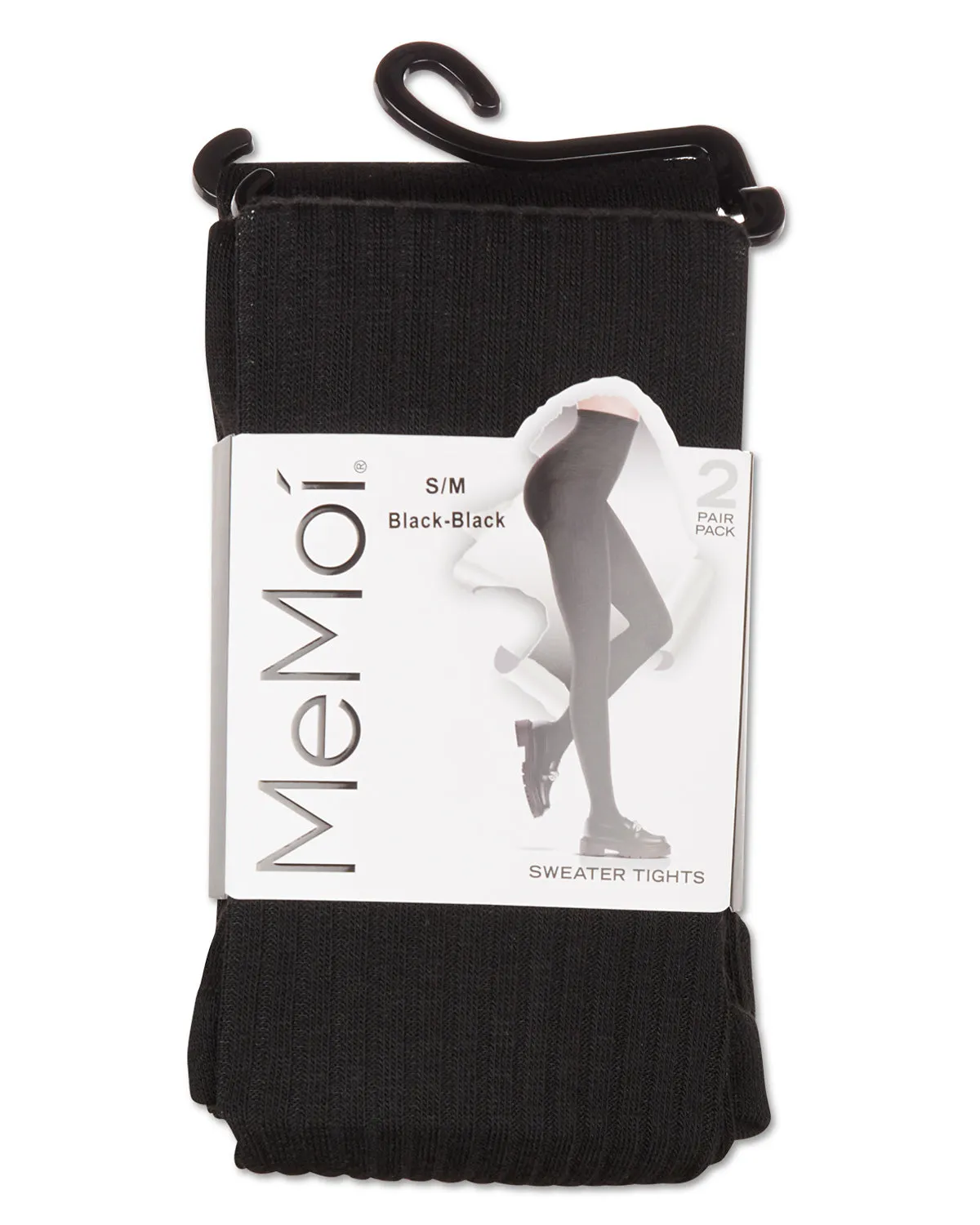 Women's 2 Pair Pack Rib/Solid Sweater Tights sold by MeMoi product image thumbnail 4