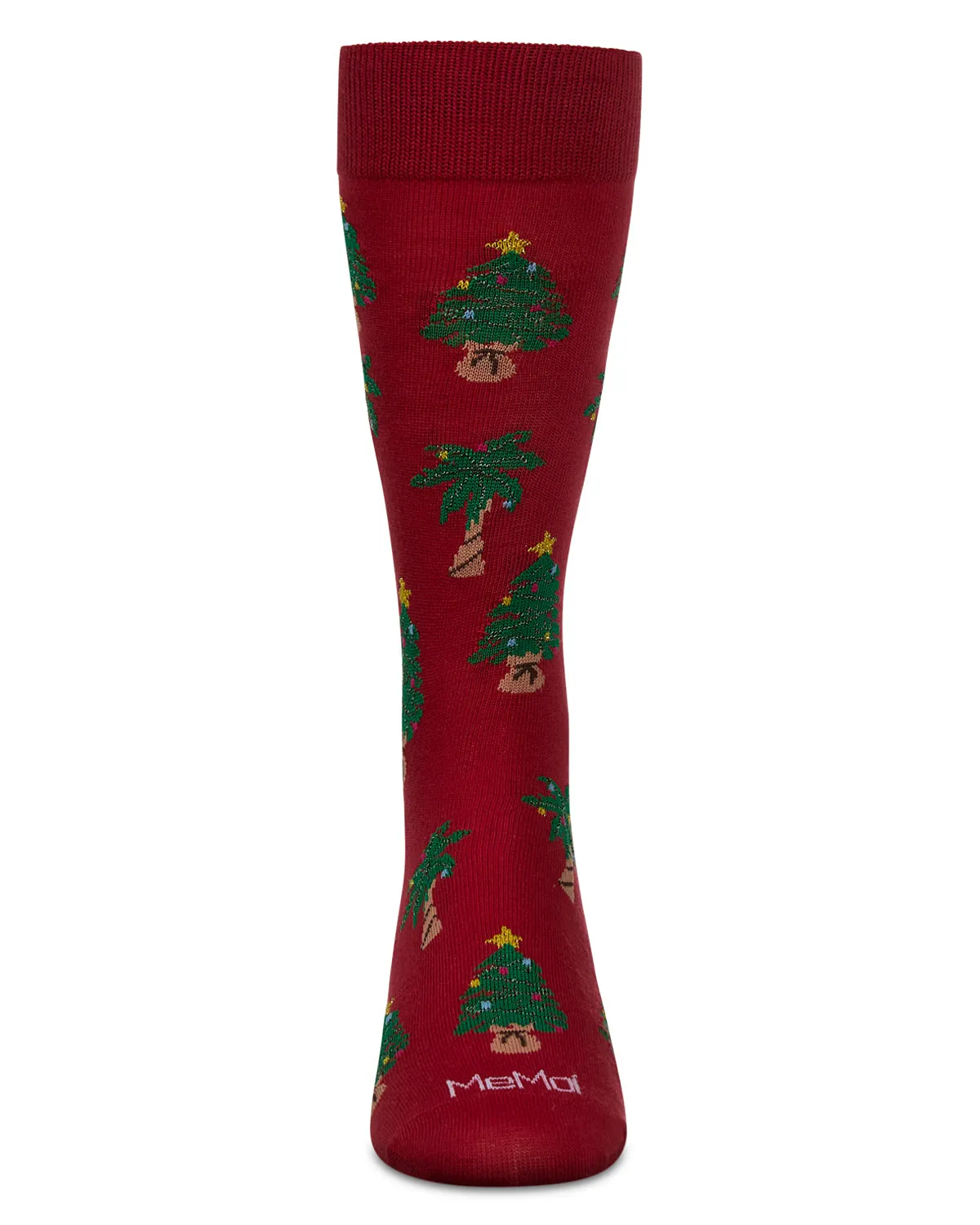Men's Tree Paradise Holiday Crew Socks sold by MeMoi product image thumbnail 2