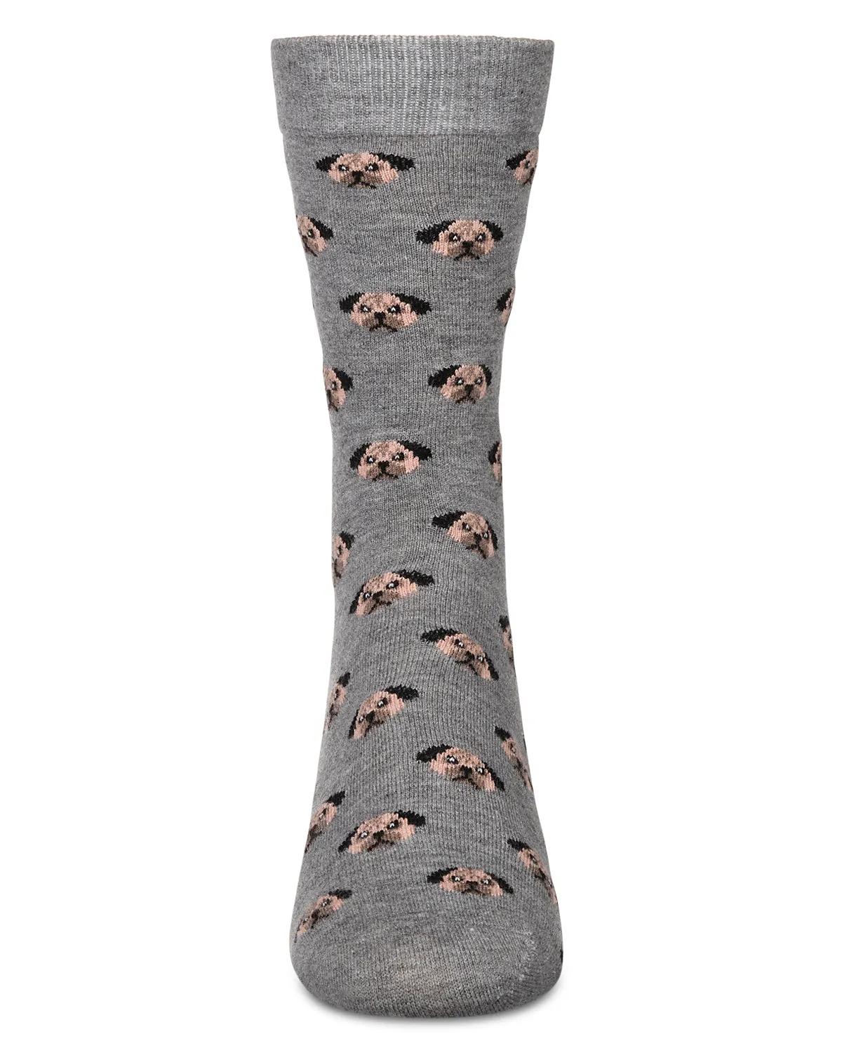 Men's Dog Face Cashmere Crew Socks sold by MeMoi product image thumbnail 2