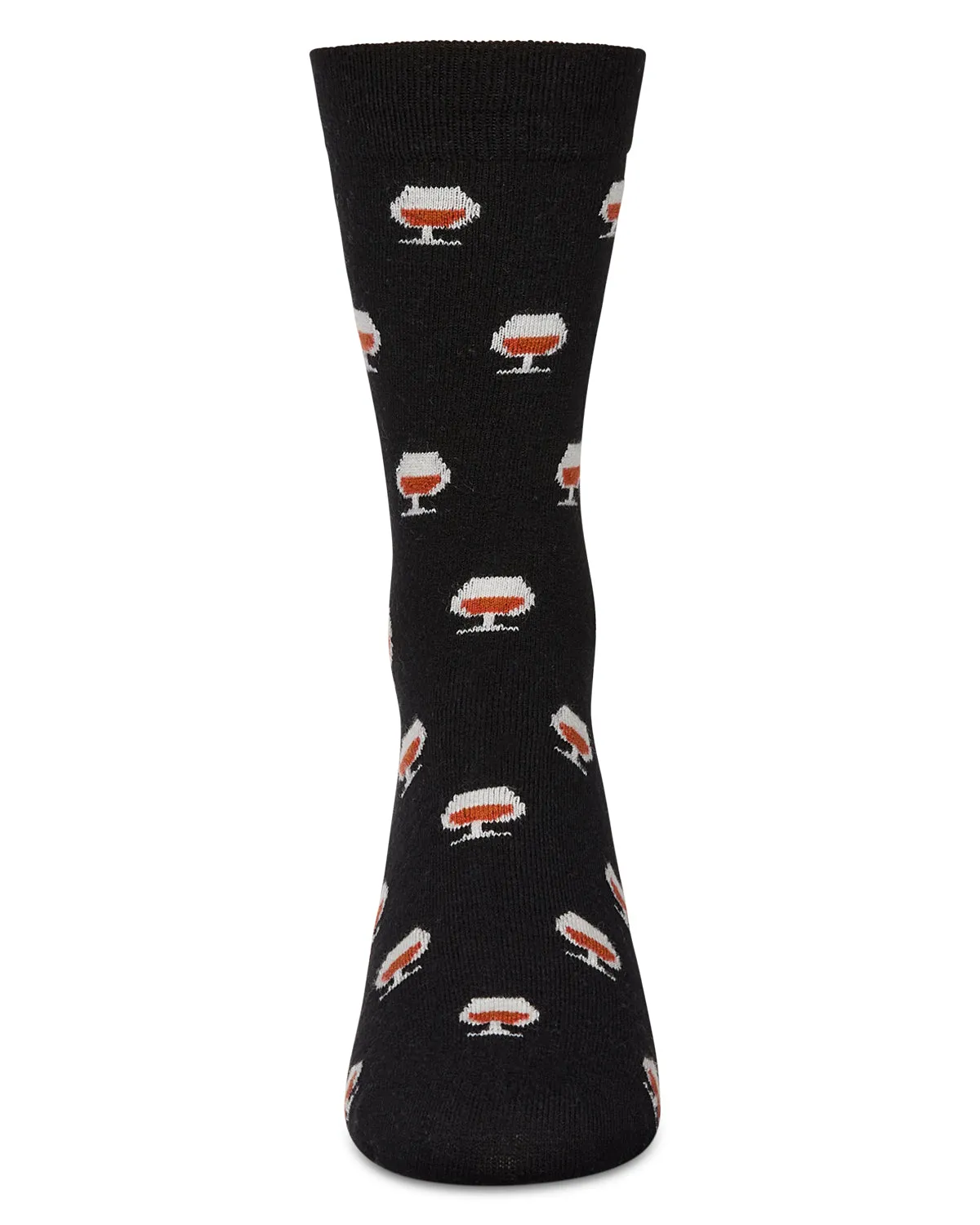 Men's Whiskey Cashmere Crew Socks sold by MeMoi product image thumbnail 2