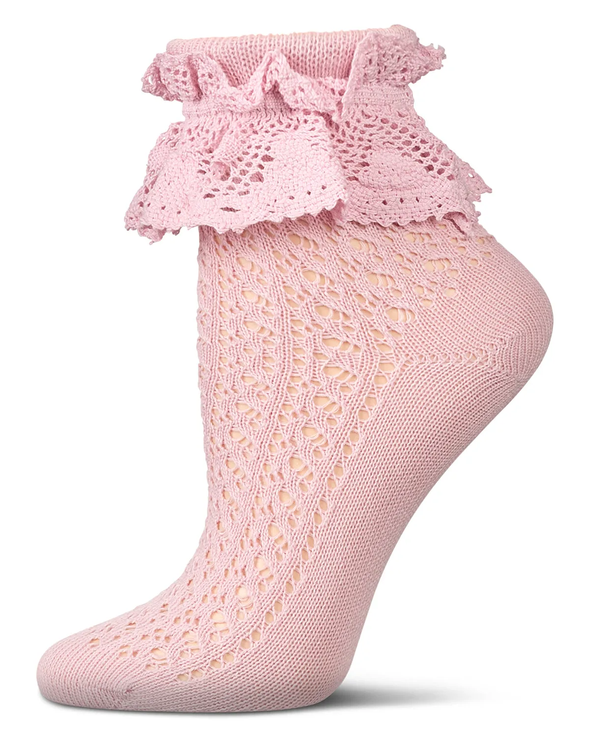 Women's Whimsy Lace Anklet Socks sold by MeMoi