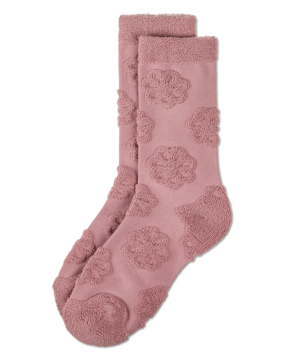 Women's Flower Burst Dimensional Crew Socks sold by MeMoi product image thumbnail 3