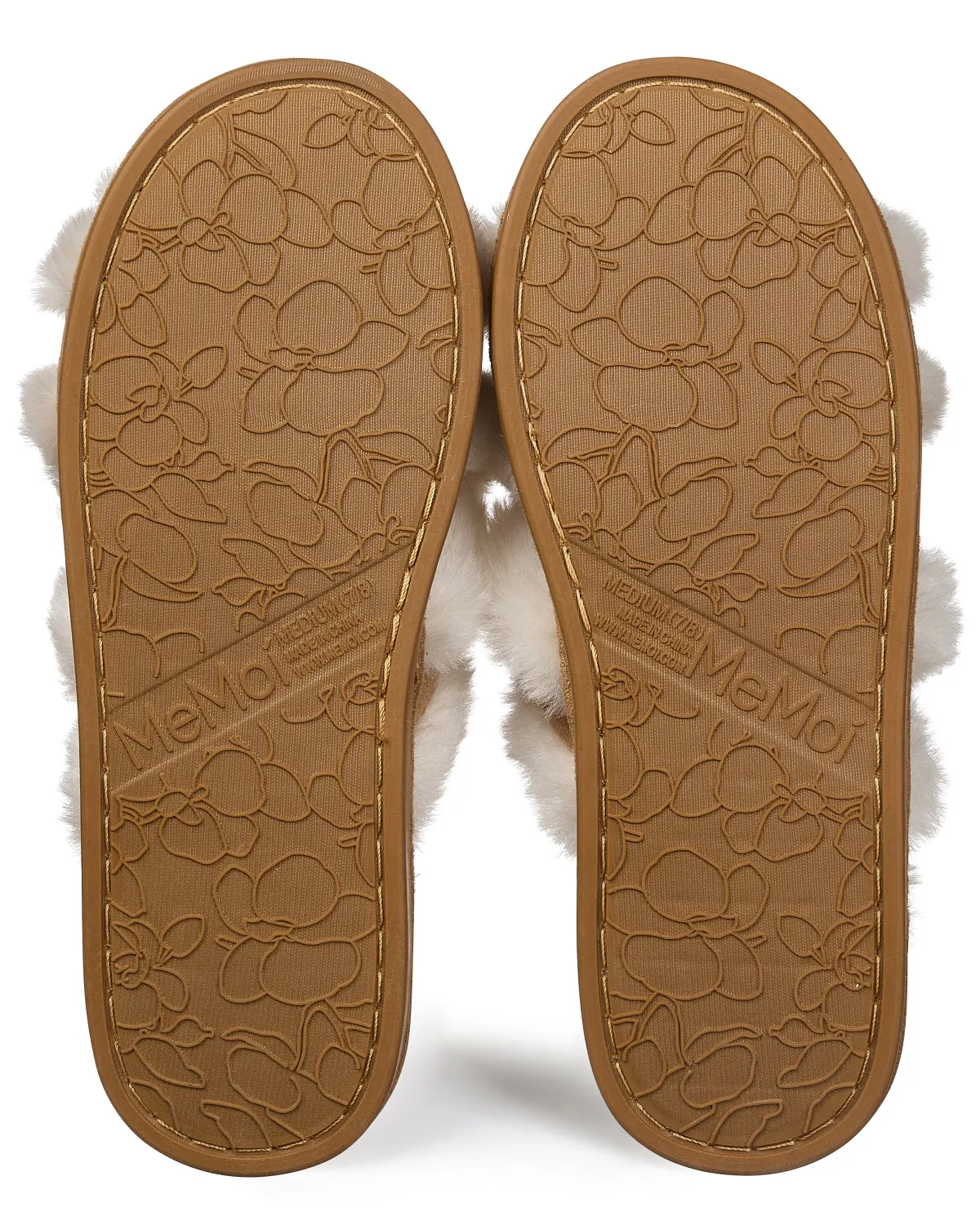 Women's "Serina" Plush Faux Fur Slippers sold by MeMoi product image thumbnail 3
