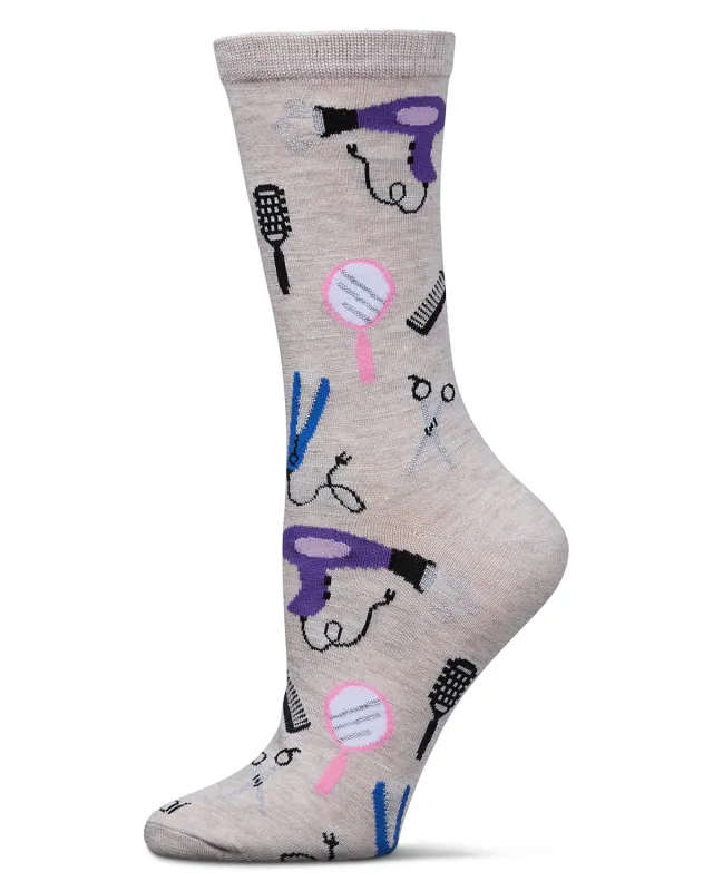 Women's Stylist Rayon From Bamboo Crew Socks sold by MeMoi