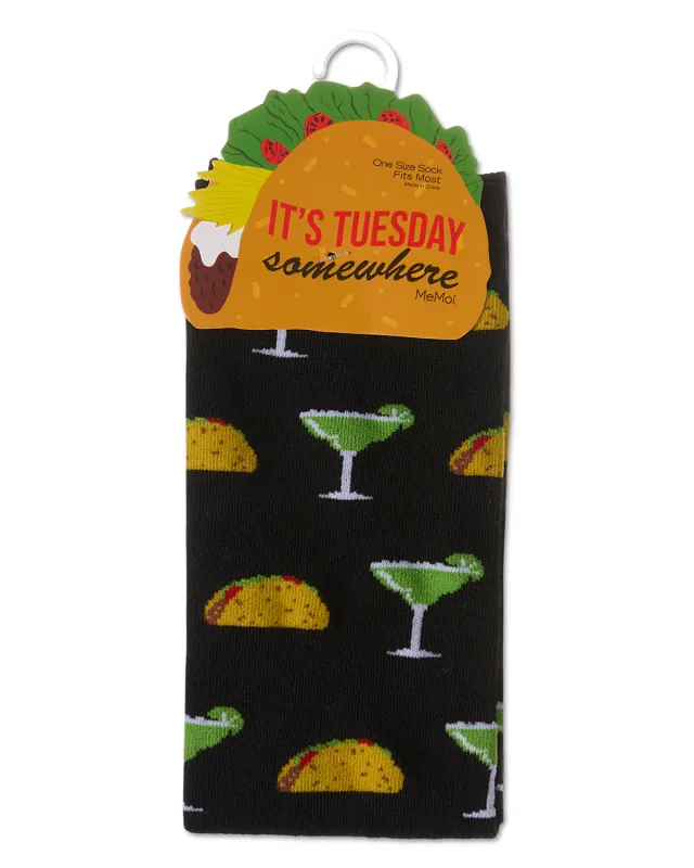 It's Tuesday Somewhere Crew Socks sold by MeMoi