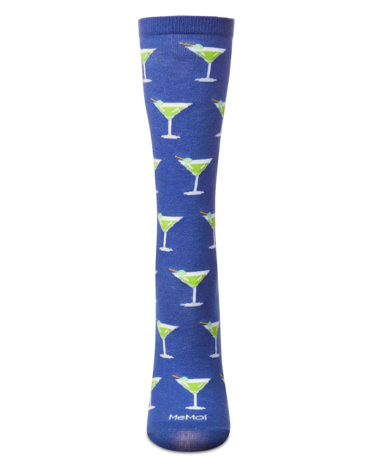 Women's "I Like It Dirty" Martini-Themed Giftable Novelty Crew Sock sold by MeMoi product image thumbnail 3