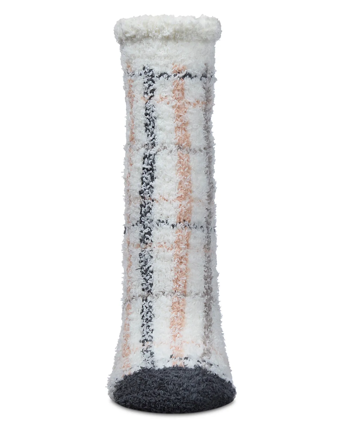 Women's Plaid Marshmallow Cozy Crew Socks sold by MeMoi product image thumbnail 2