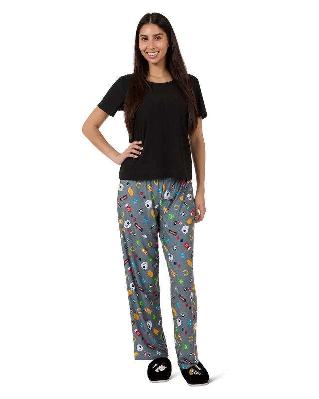 Women's Deal Me In Two Piece PJ Set In A Bag sold by MeMoi