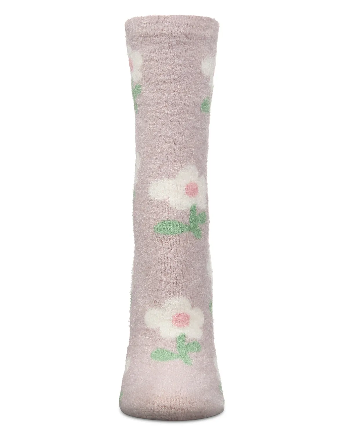Women's Flower Aloe Infused Crew Socks sold by MeMoi product image thumbnail 3