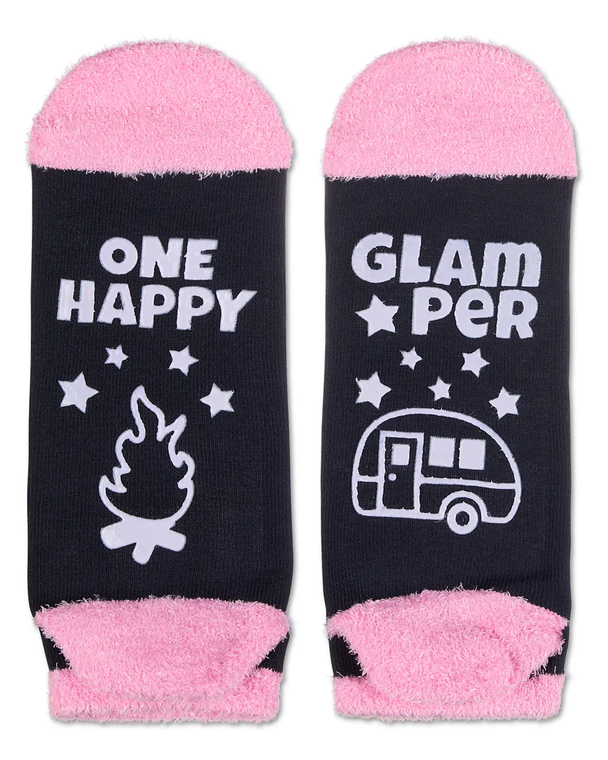 Women's One Happy Glamper Non-Skid Low Cut Socks sold by MeMoi product image thumbnail 4