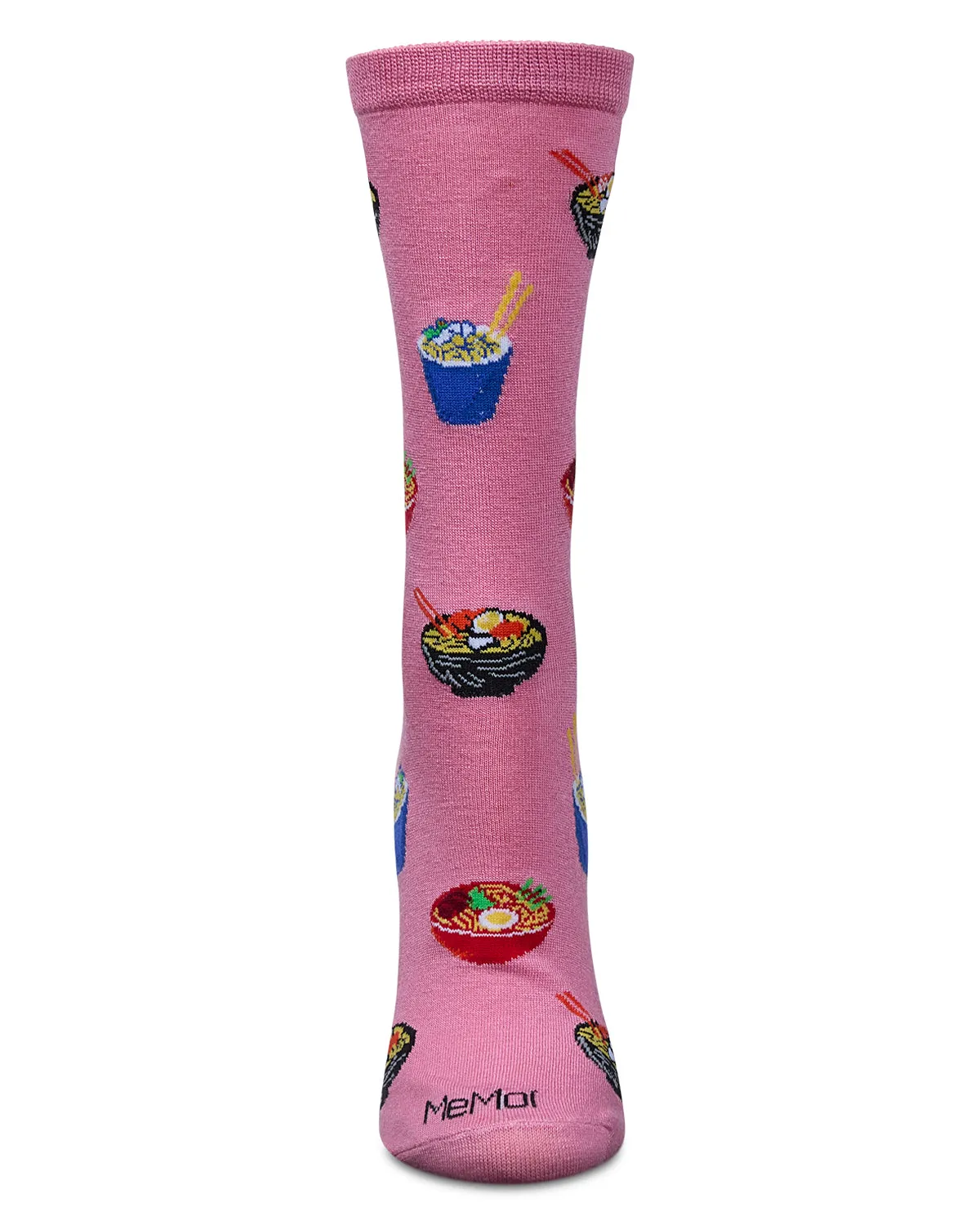 Women's Ramen Rayon From Bamboo Crew Socks sold by MeMoi product image thumbnail 2