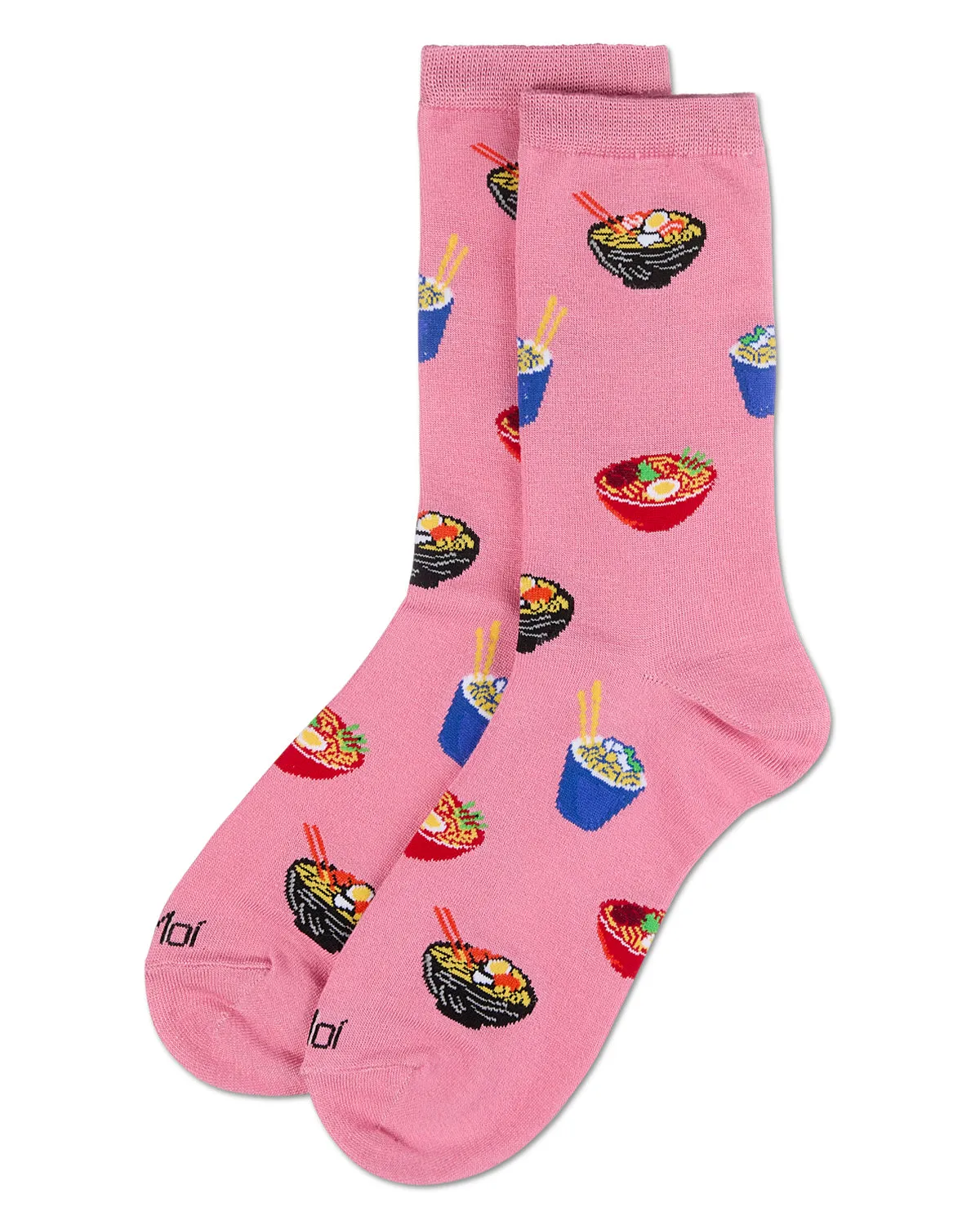 Women's Ramen Rayon From Bamboo Crew Socks sold by MeMoi product image thumbnail 3